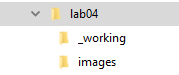 image of folder structure