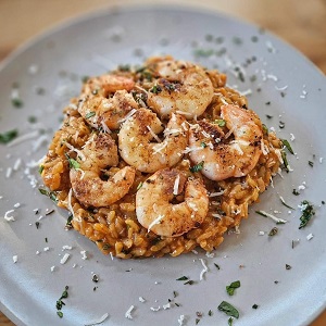 Cooking - Shrimp and Risotto